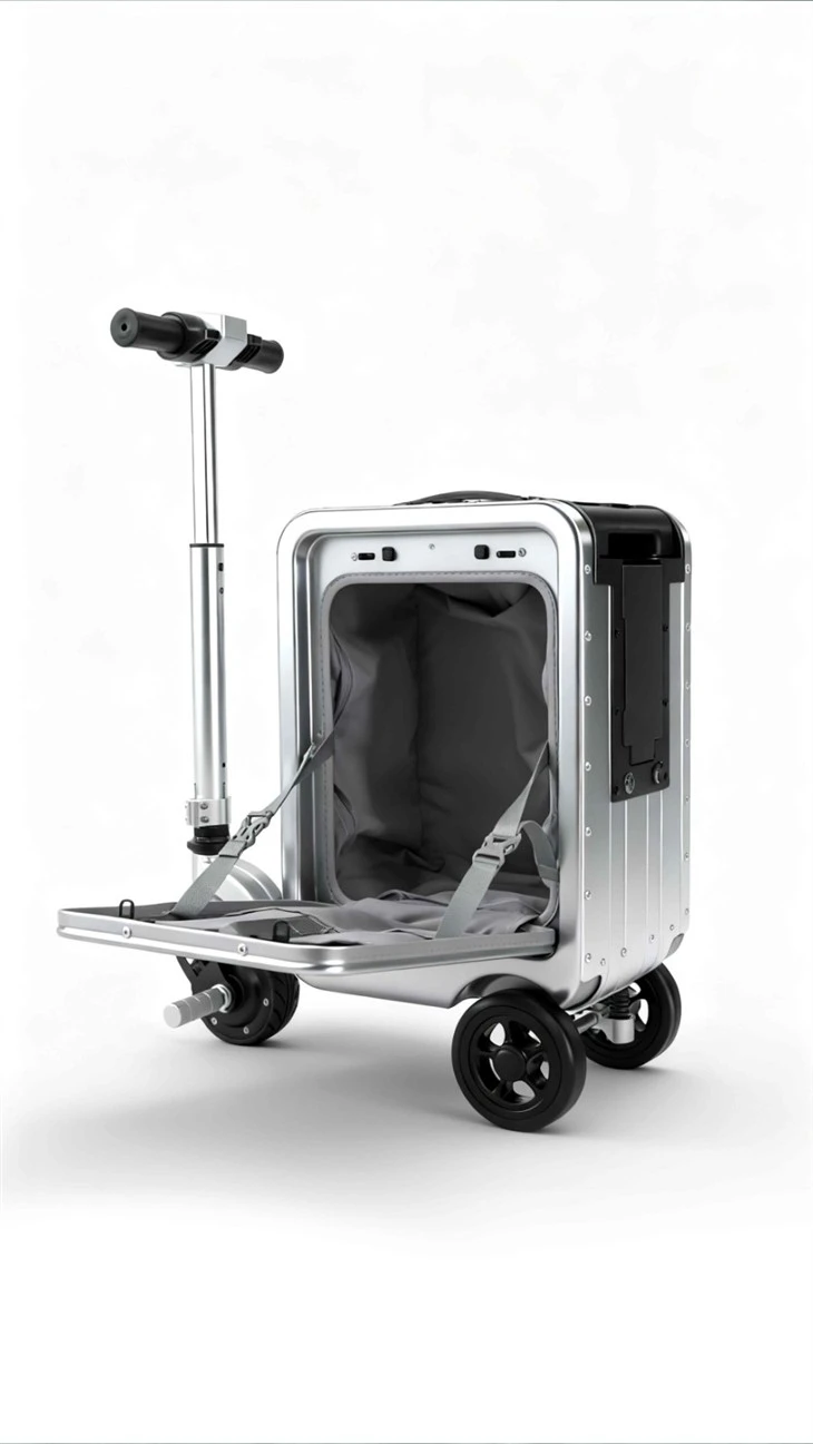 Phone APP-Controlled Smart Riding Carry-On factory